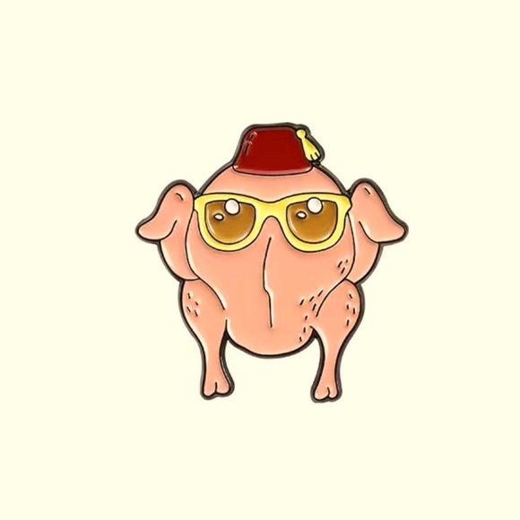 Friends Turkey Pin - Picture 2 of 6